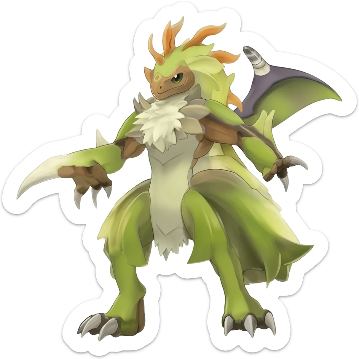  Noibat-Noivern-Trico-Nargacuga-Litten-Hybrid sticker