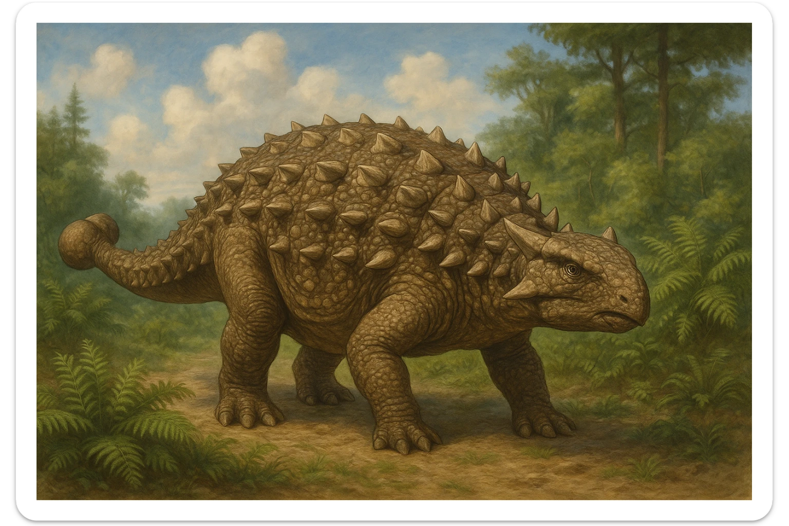 Anklyosaurus sticker