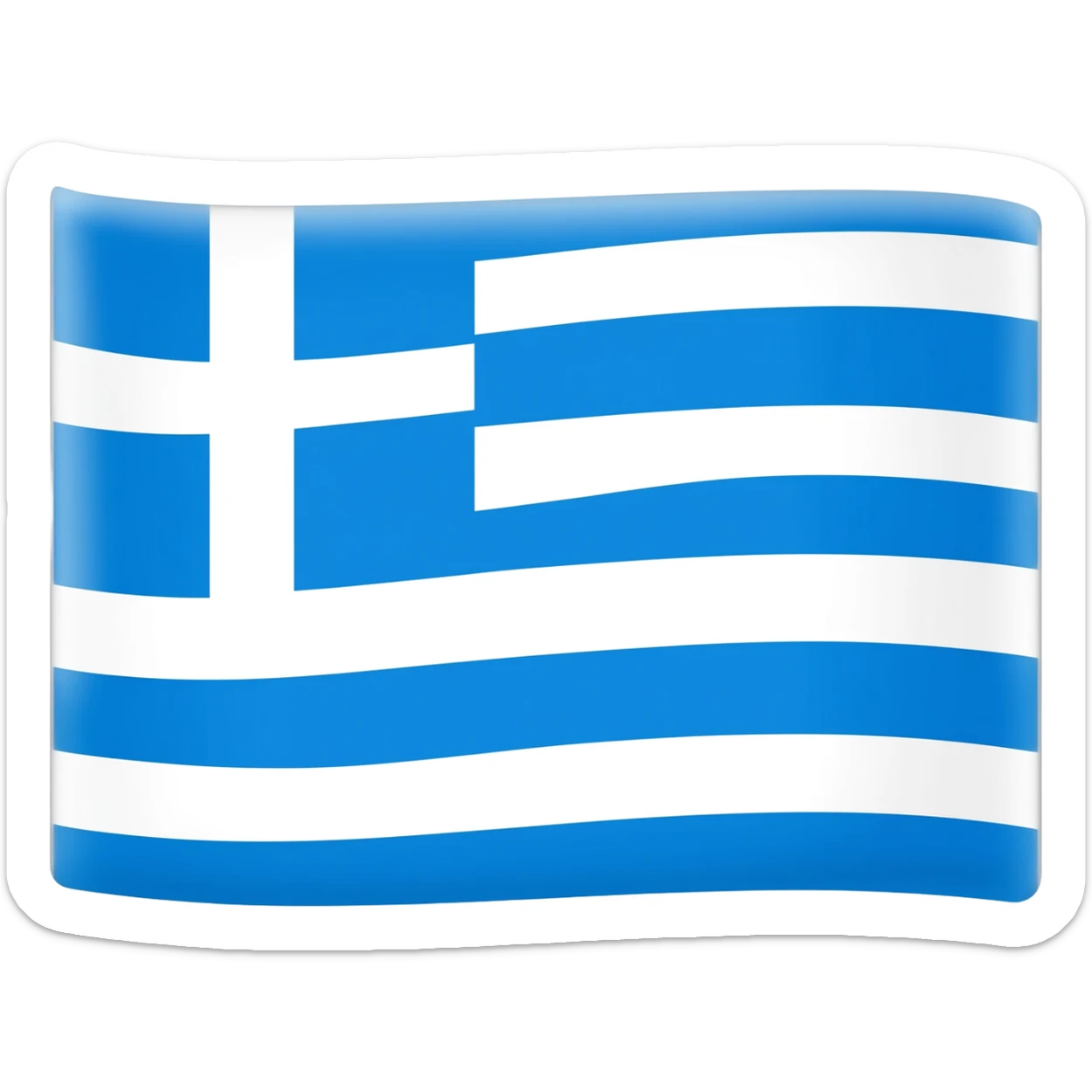 Greece Flag sticker
