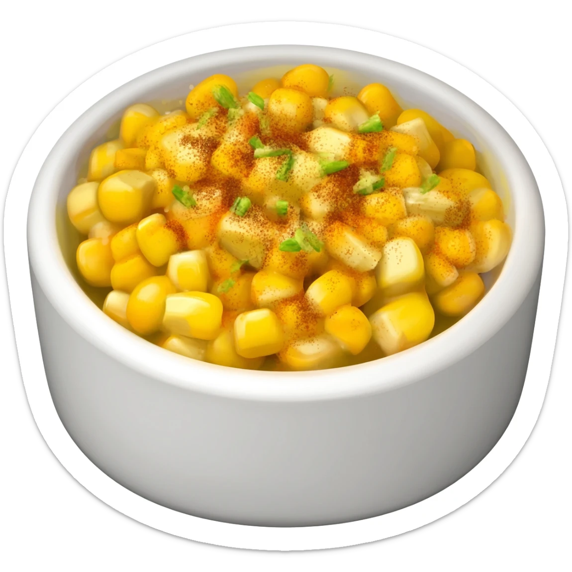 Esquites food sticker