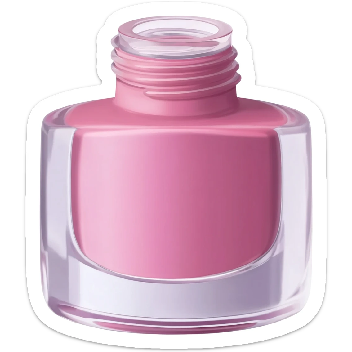 Fenty lipgloss pink and purple layers sticker