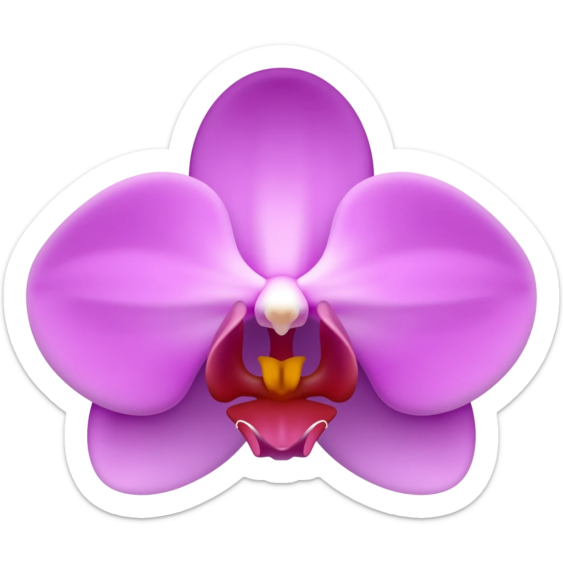orchid sticker