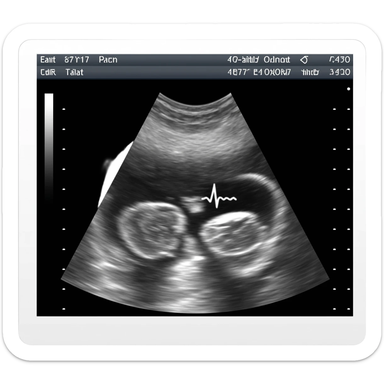 early intrauterine pregnancy sticker