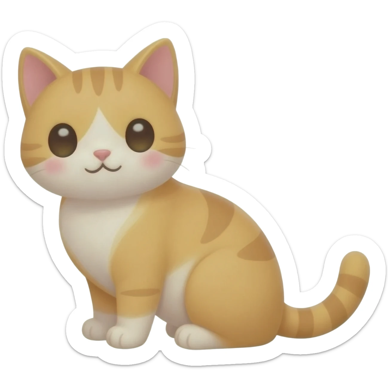 cute cat sticker