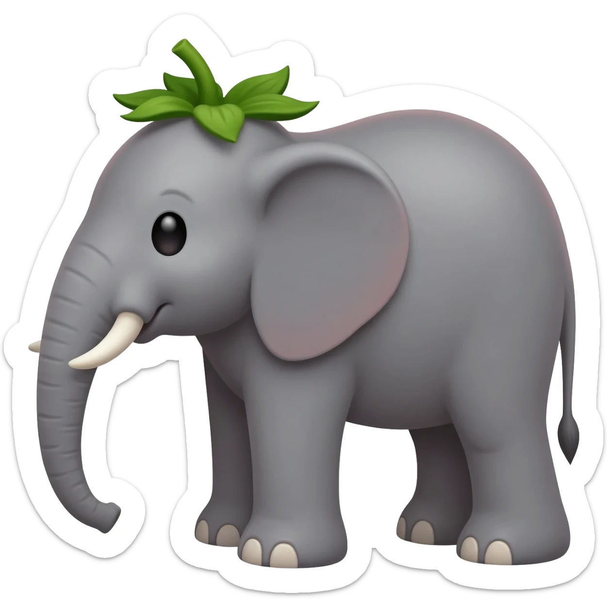 Strawberry, Éléphant sticker