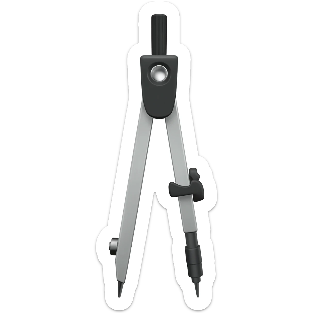 compass tool geometry sticker