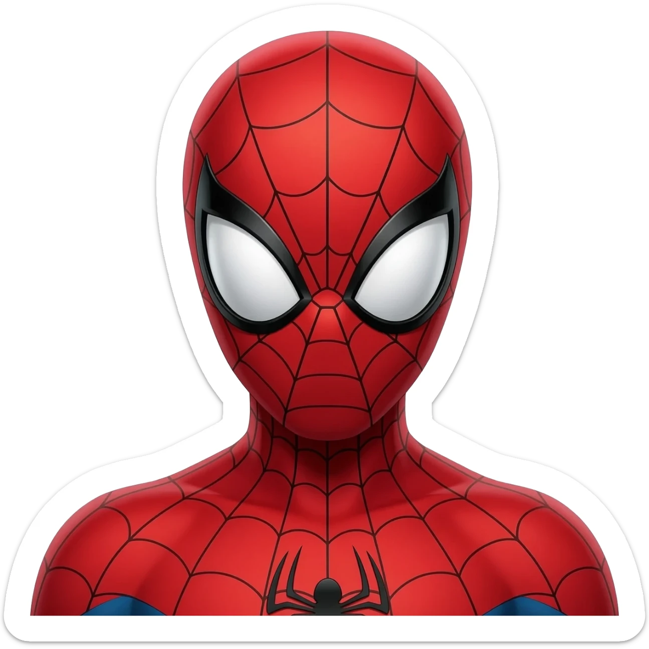 Spider man emoji sticker