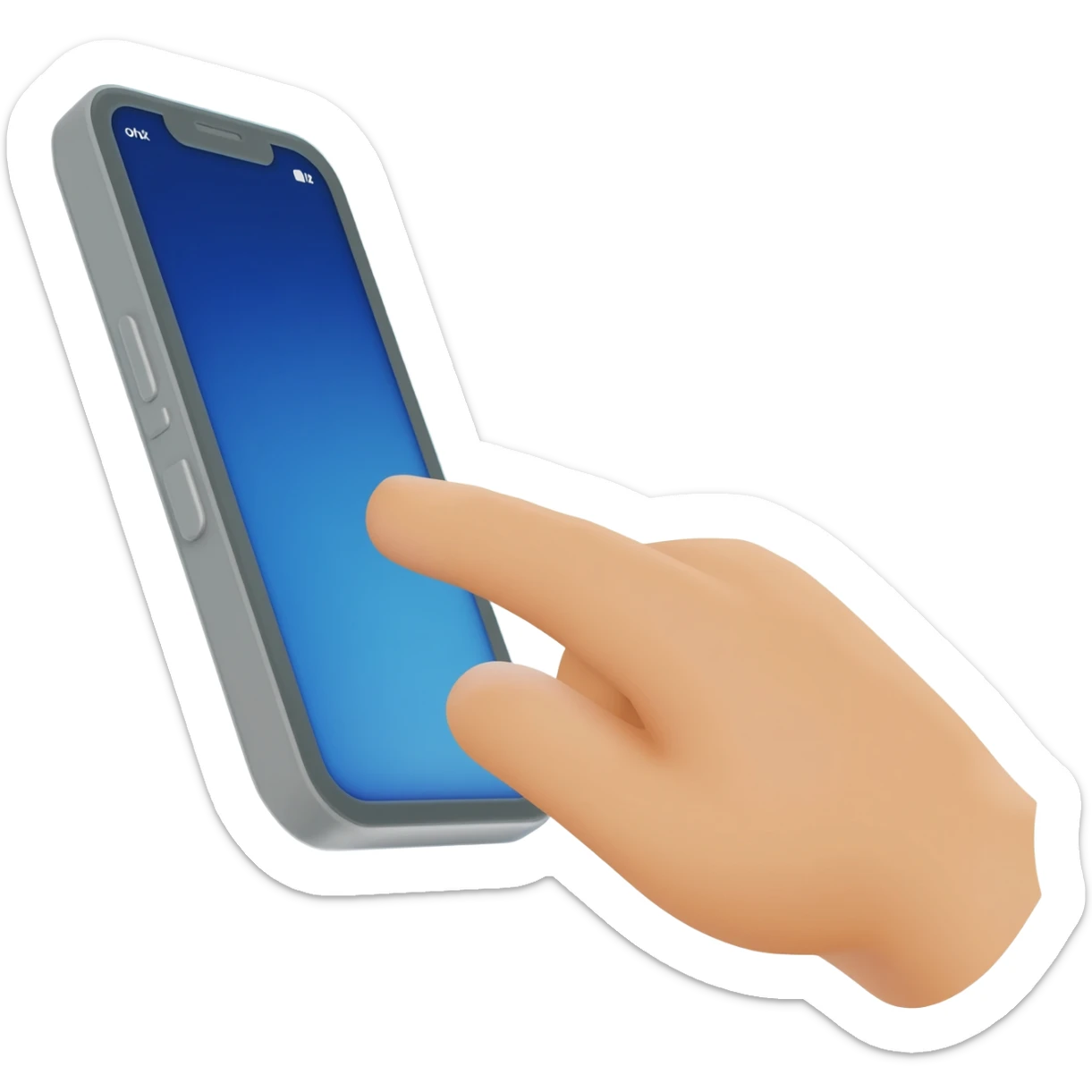 Phone tapping, listening gears like radio and headphones sticker