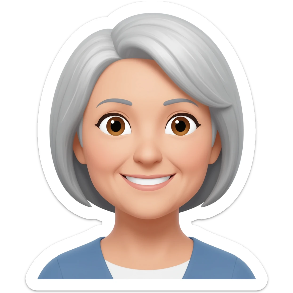 middle aged mome sticker