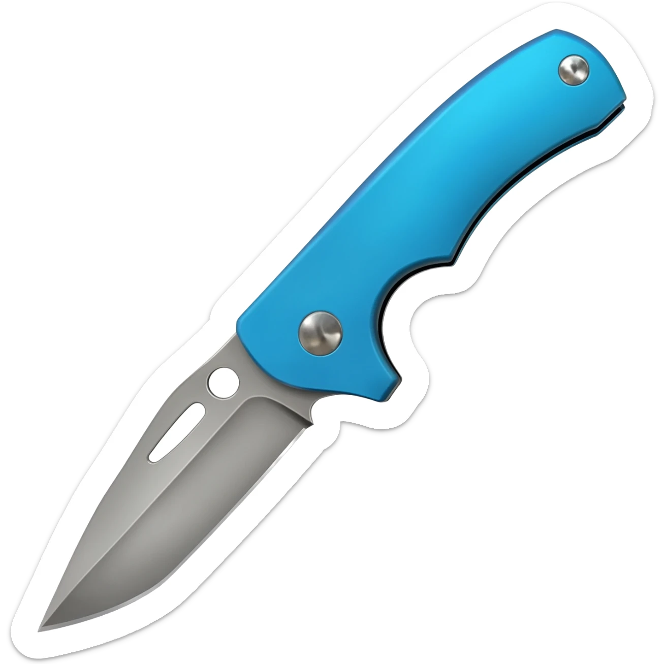 Buttfly knife sticker