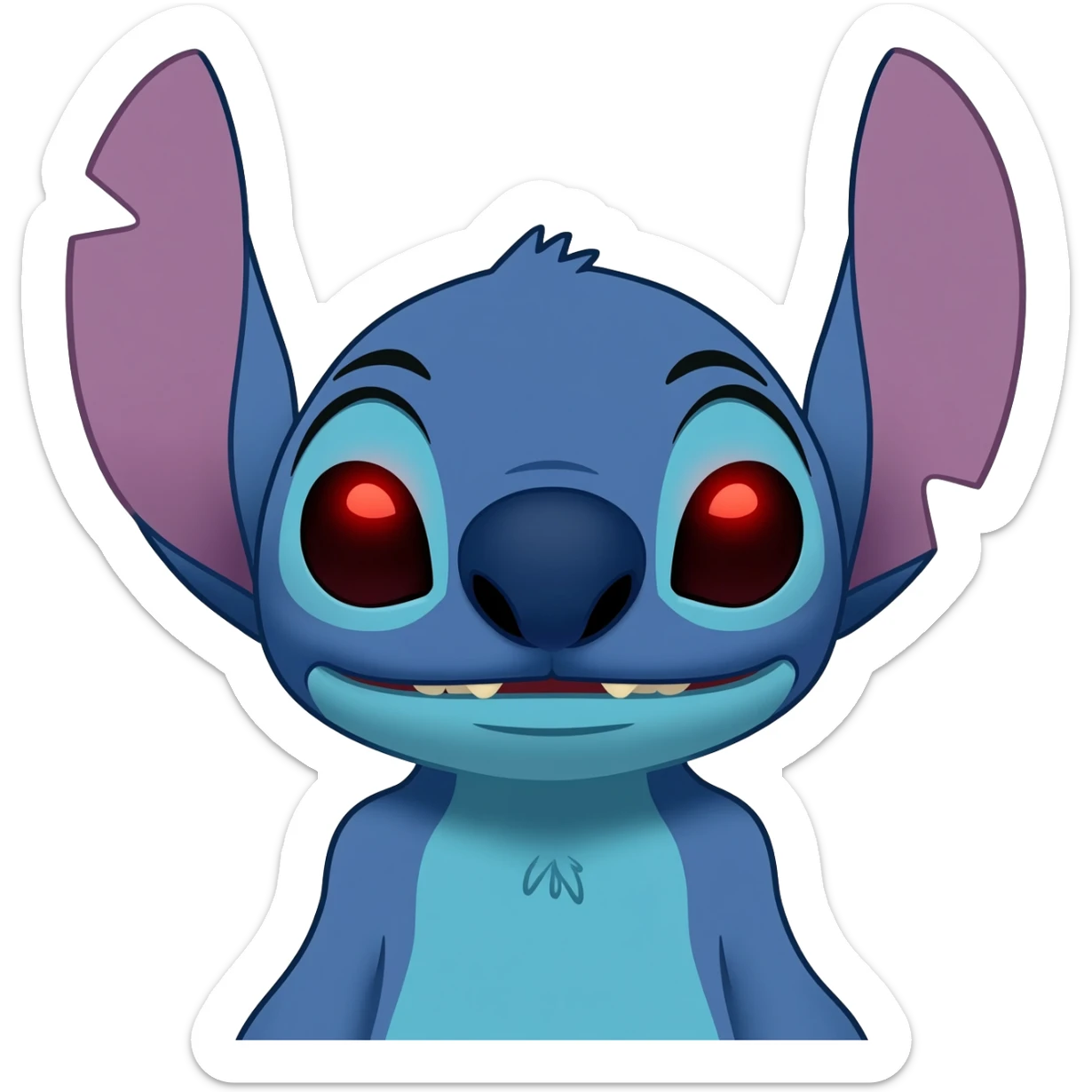 Stitch sticker