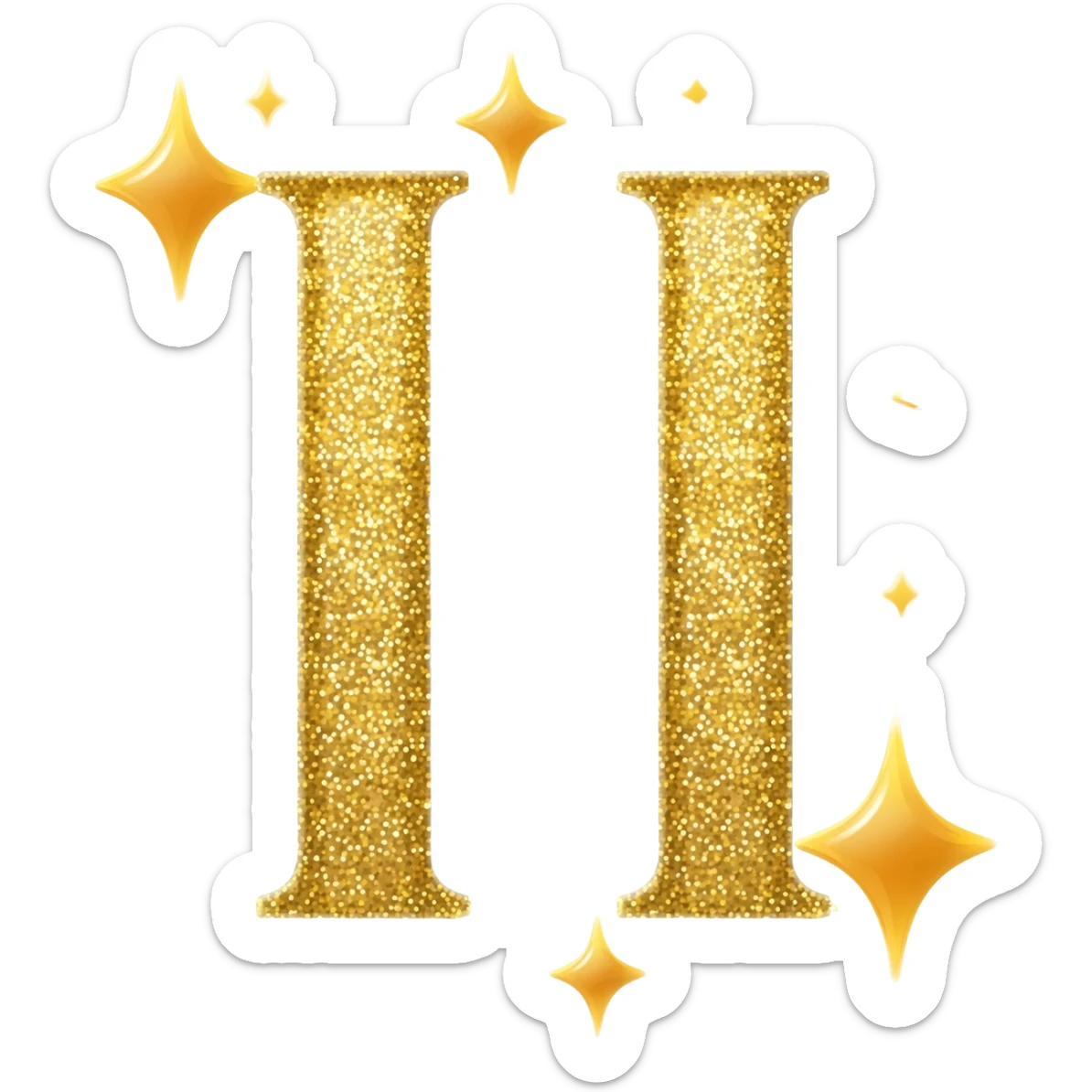 I would like an AI sparkle emoji that moves around in a gif erratically, called "AI intensifies" sticker