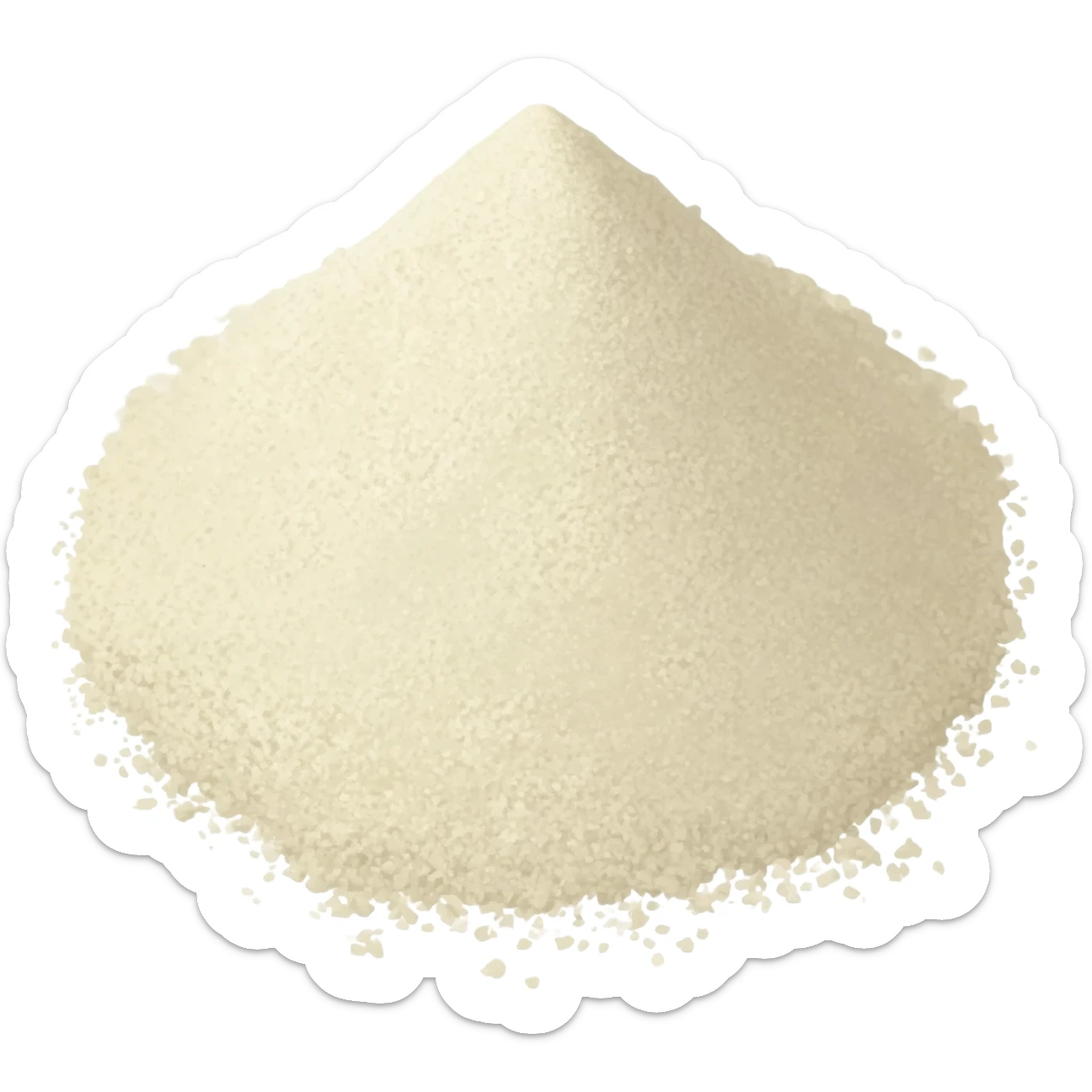 vanilla powder sticker