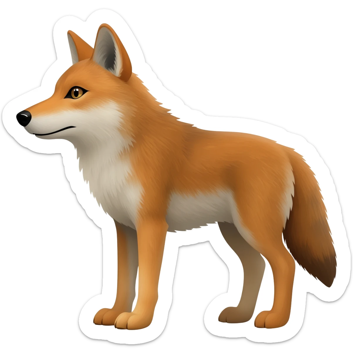 Coyote sticker