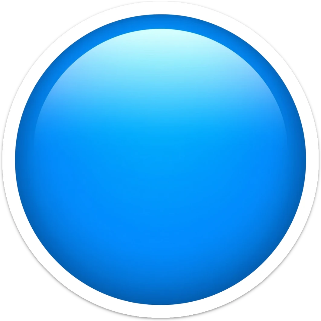 Rosa azul  emoji sticker