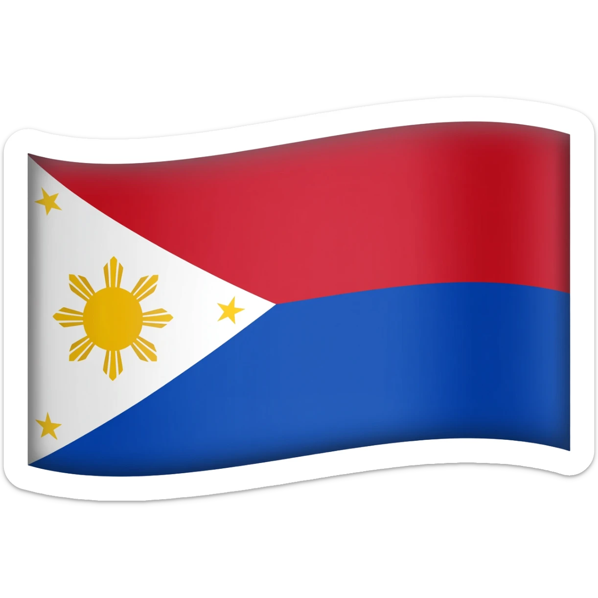 flag of Philippines sticker