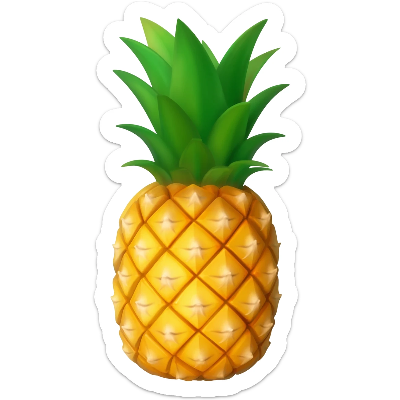 pineapple sticker