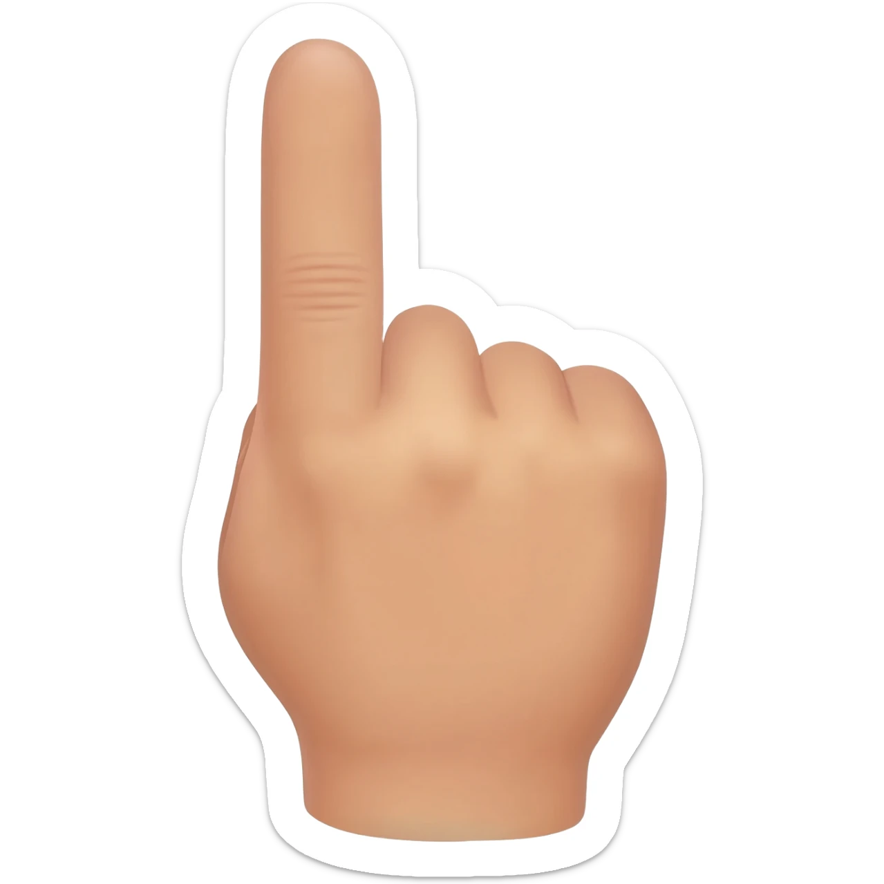 🖕🫰 fondi queste facendo in modo che la stessa mano esegua sia la prima che la seconda mossa (la seconda con dita diverse dall'emoji originale sticker