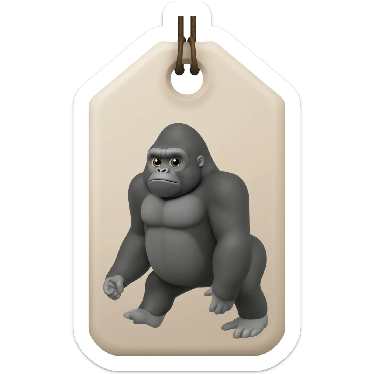 Gorilla tag sticker