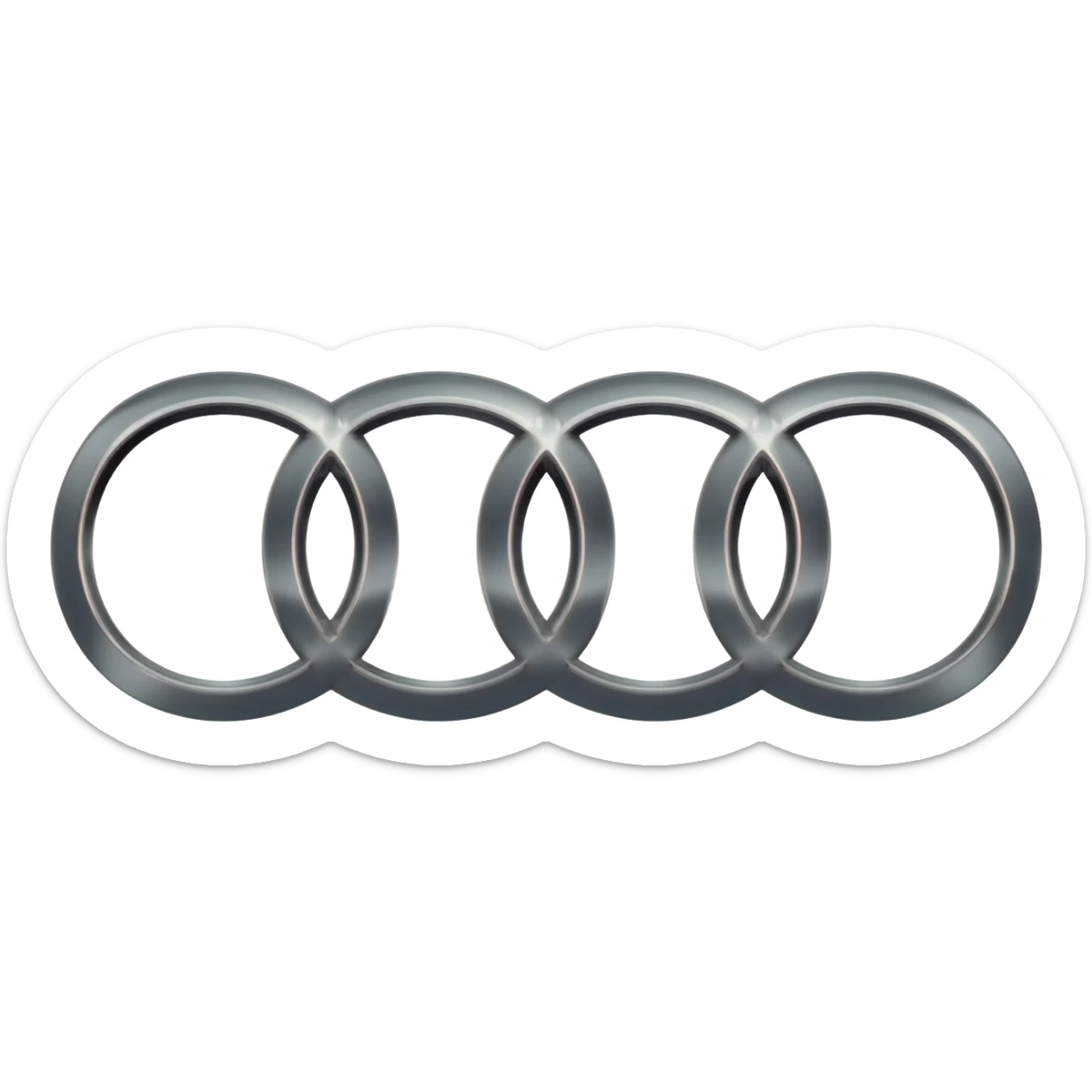 4 cerchi audi sticker