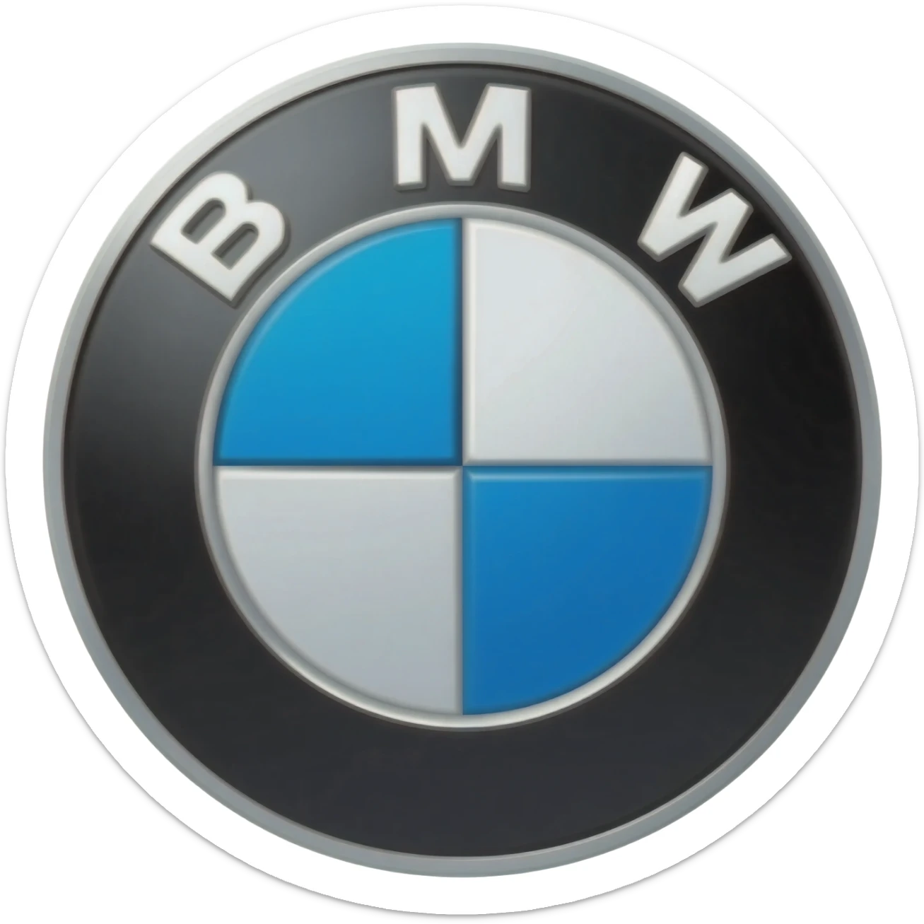 I want bmw logo emoji sticker
