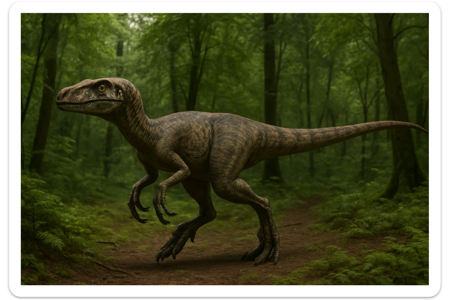 Velociraptor sticker