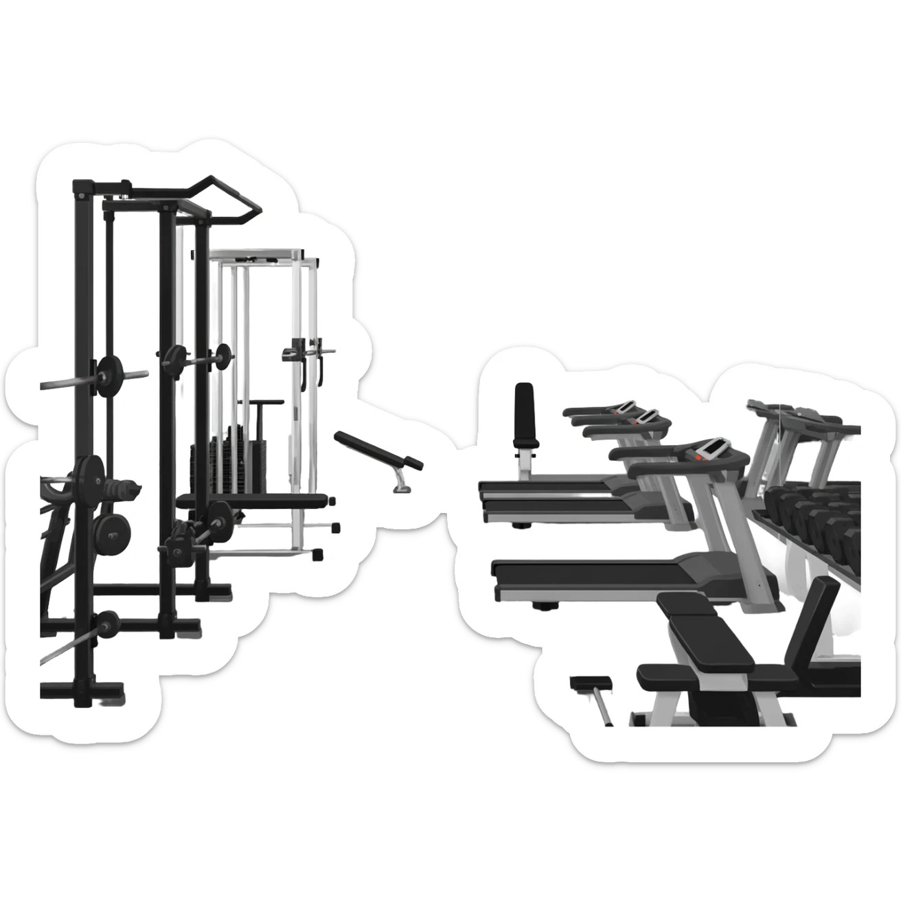 Gym sticker