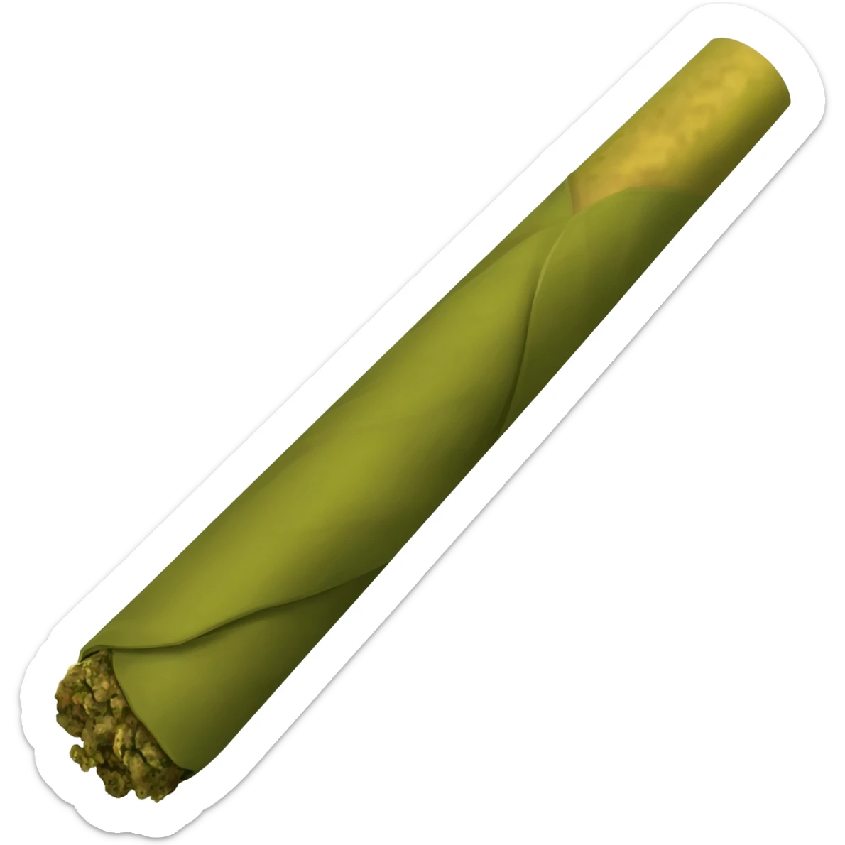 Weed joint sticker
