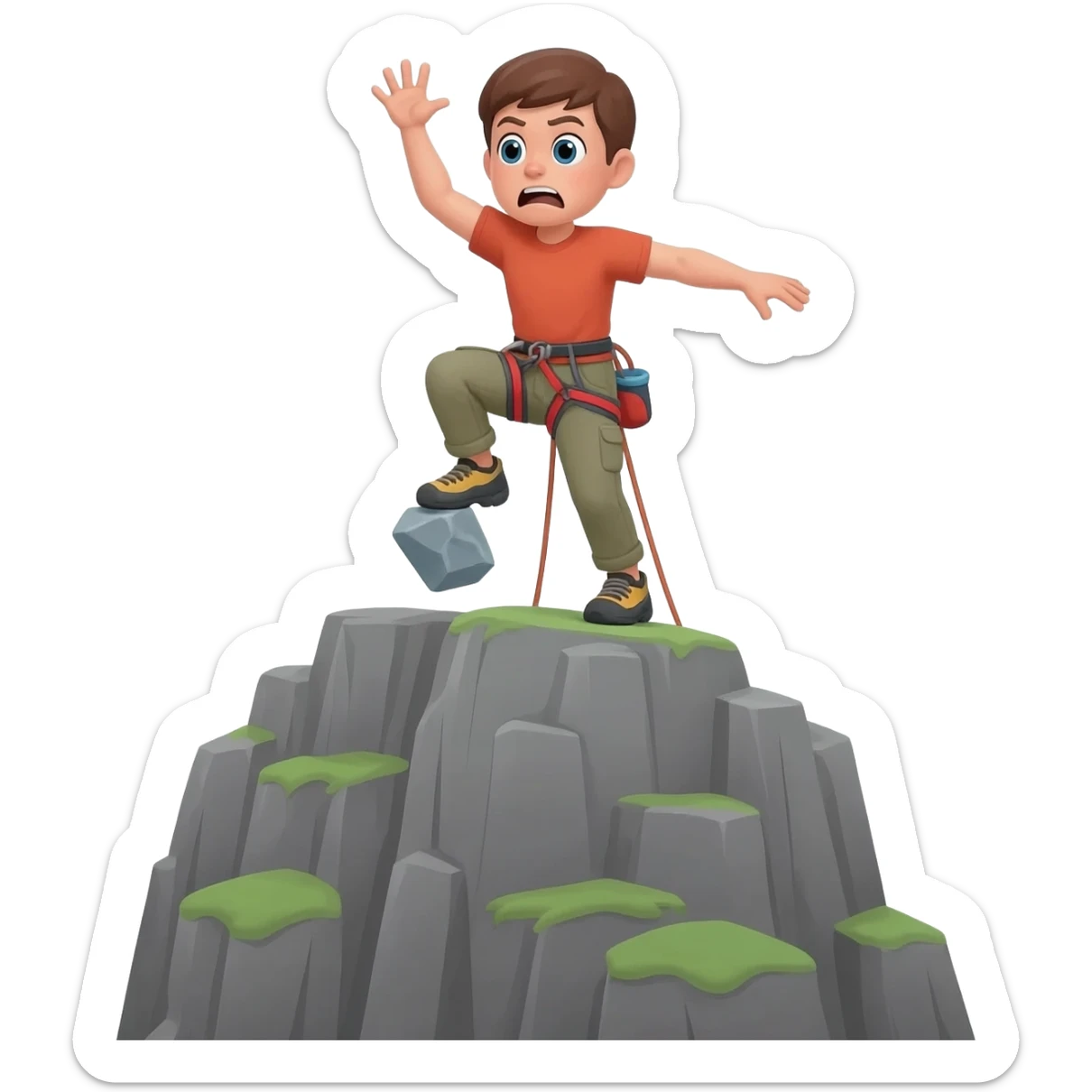 Embrace the challenge sticker