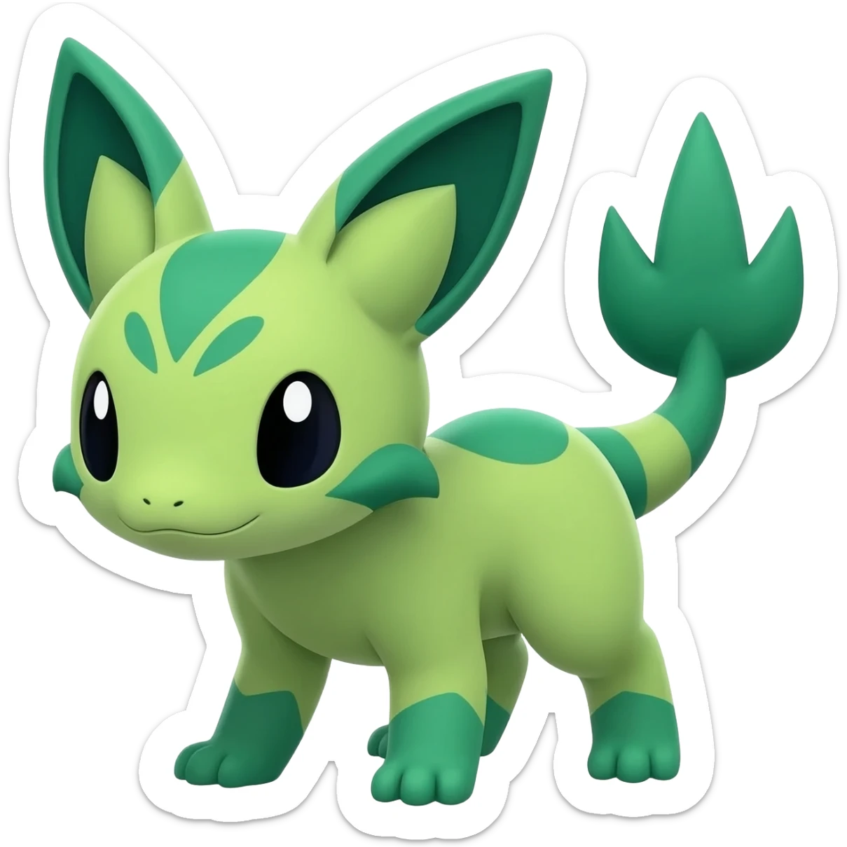  exotic Fakémon-Sergal-Pokémon-Vernid-creature sticker