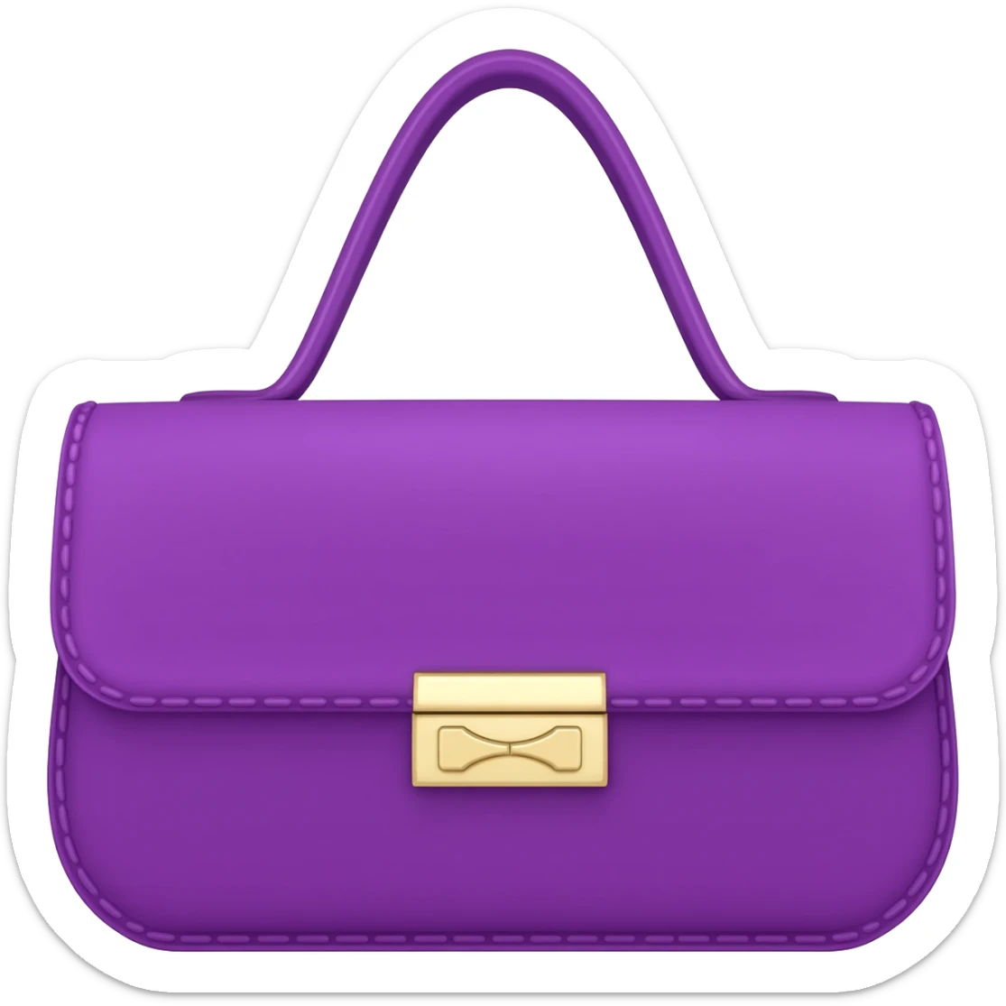 purple kelly hermes matte bag sticker