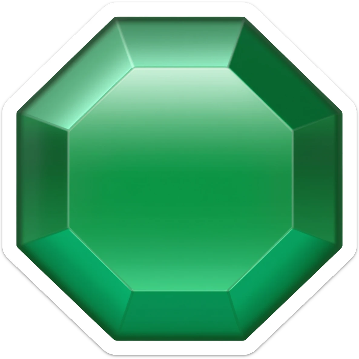 une émraude sticker