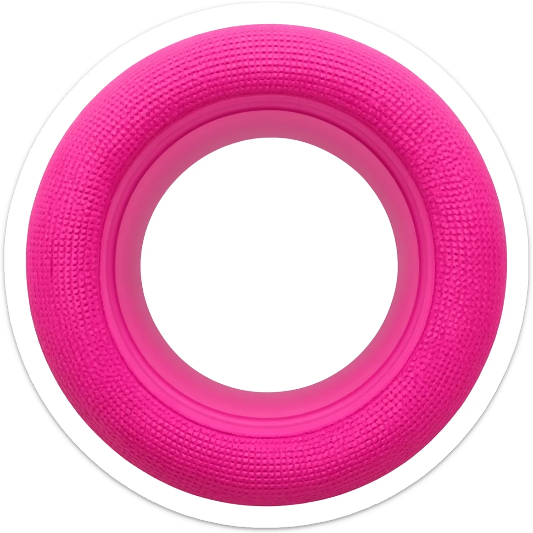 Pilates ring sticker