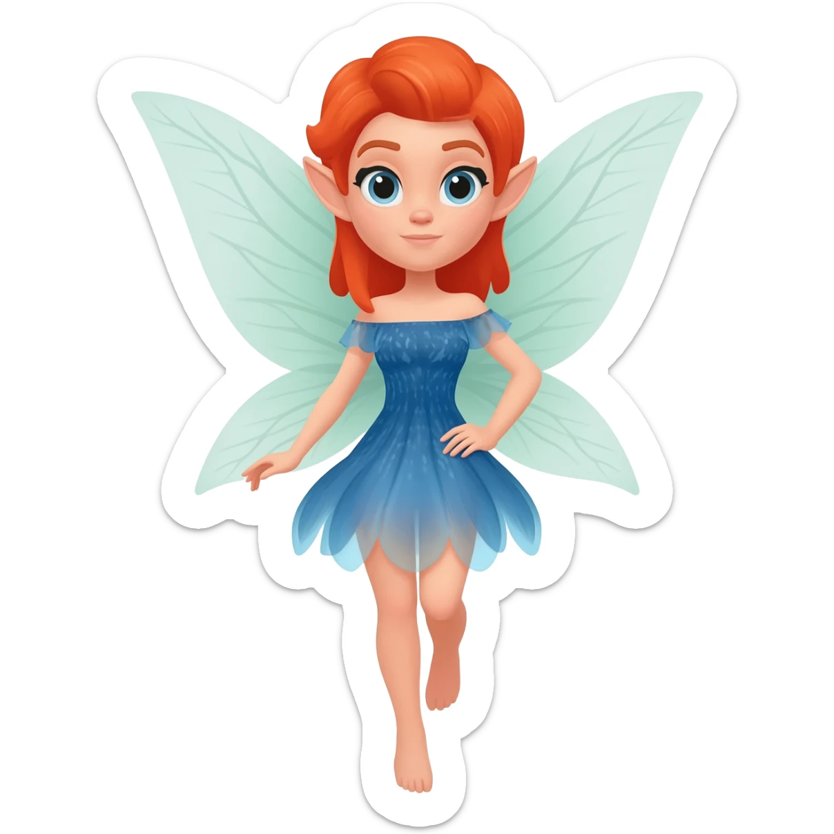 Navi the fairy sticker