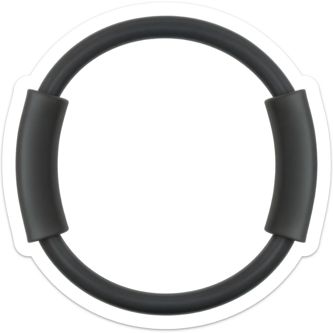 Pilates magic circle with handles sticker