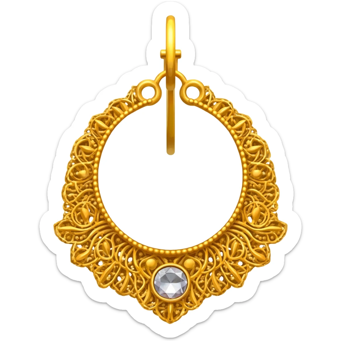 Jhumka sticker