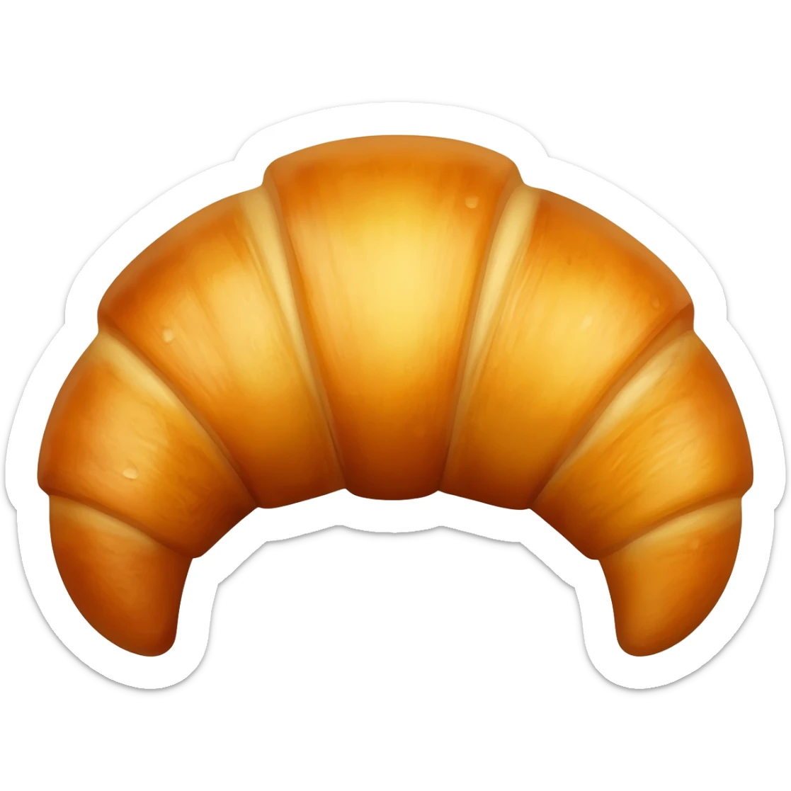 Croissant sticker