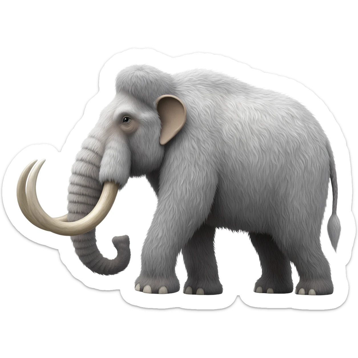 Mammoth sticker