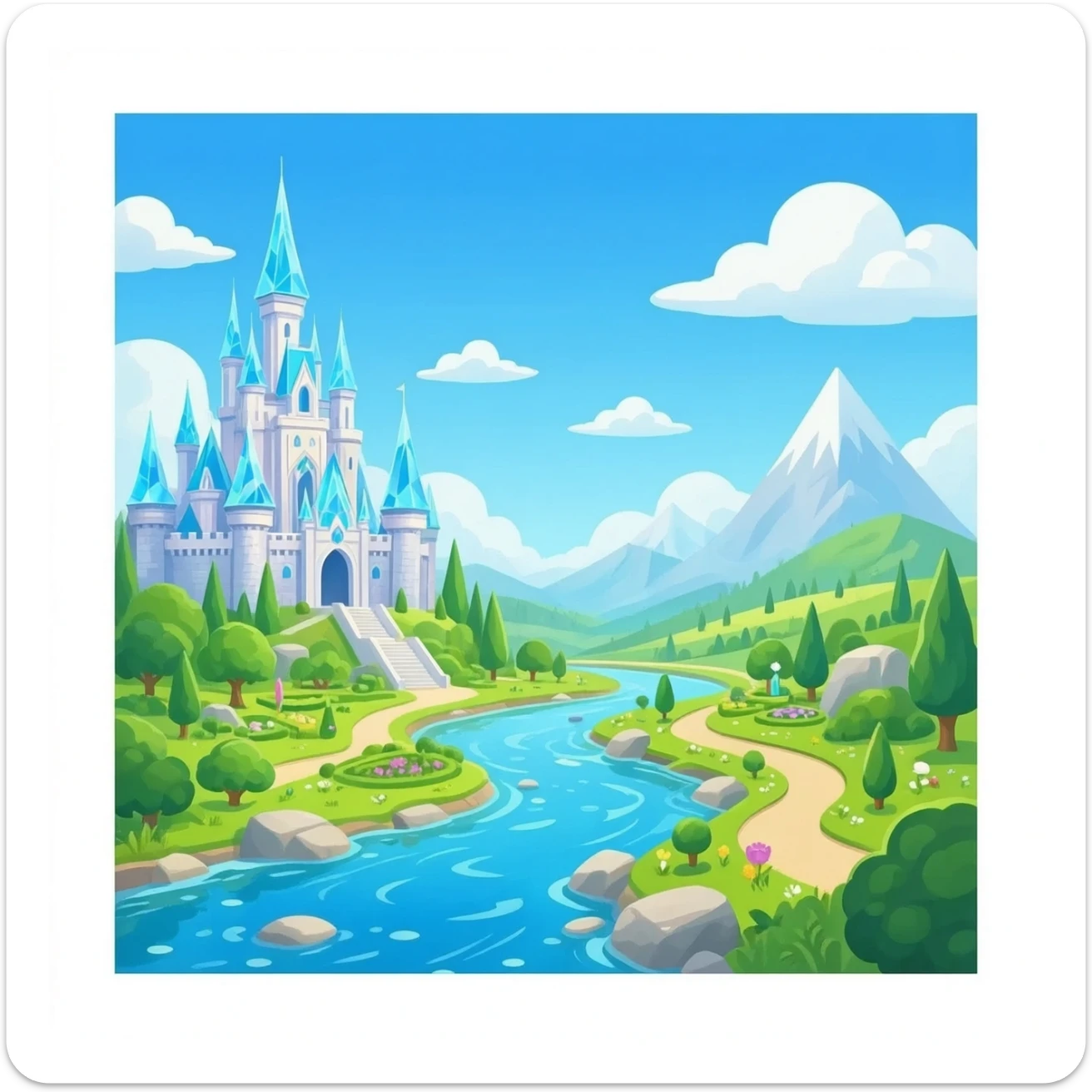 magic kingsom sticker