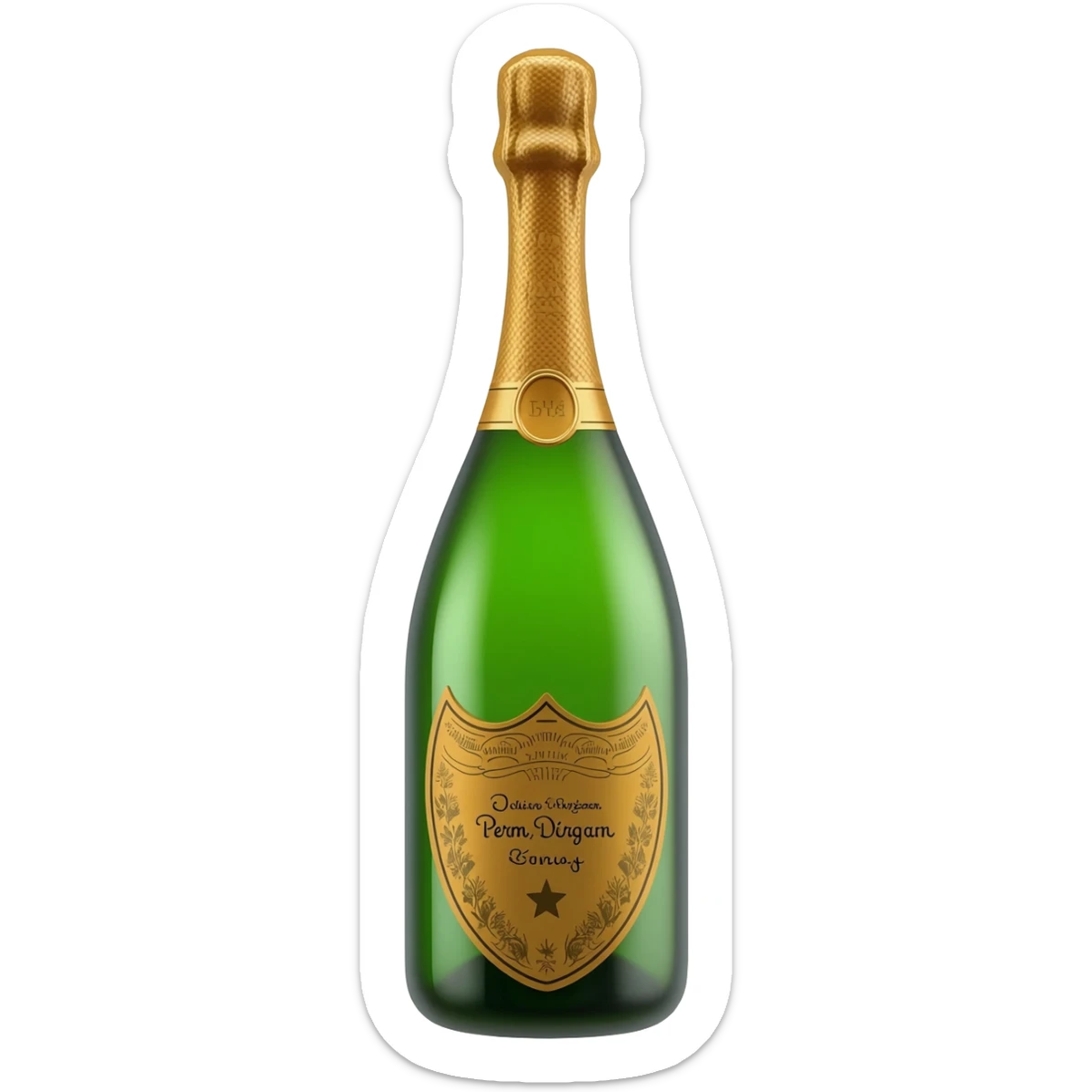 Dom Pérignon sticker
