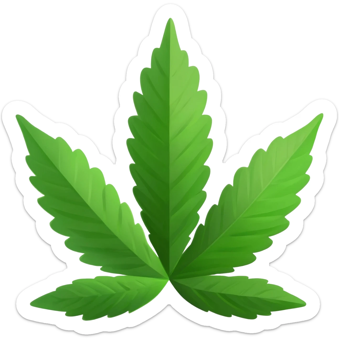 HAZME UN EMOJI DE MARIHUANA sticker