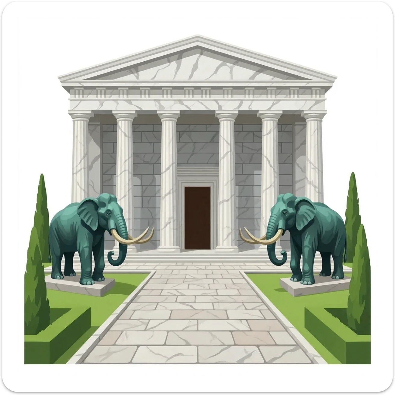 mammoth museum sticker