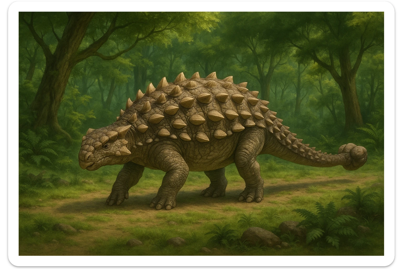 Anklyosaurus sticker