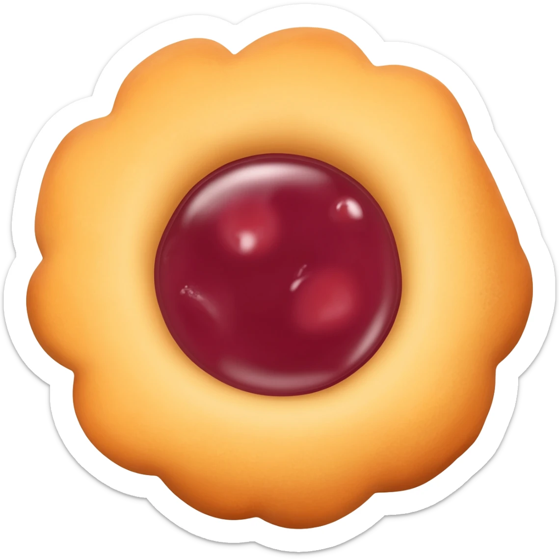 Magdalena con relleno de manjar sticker