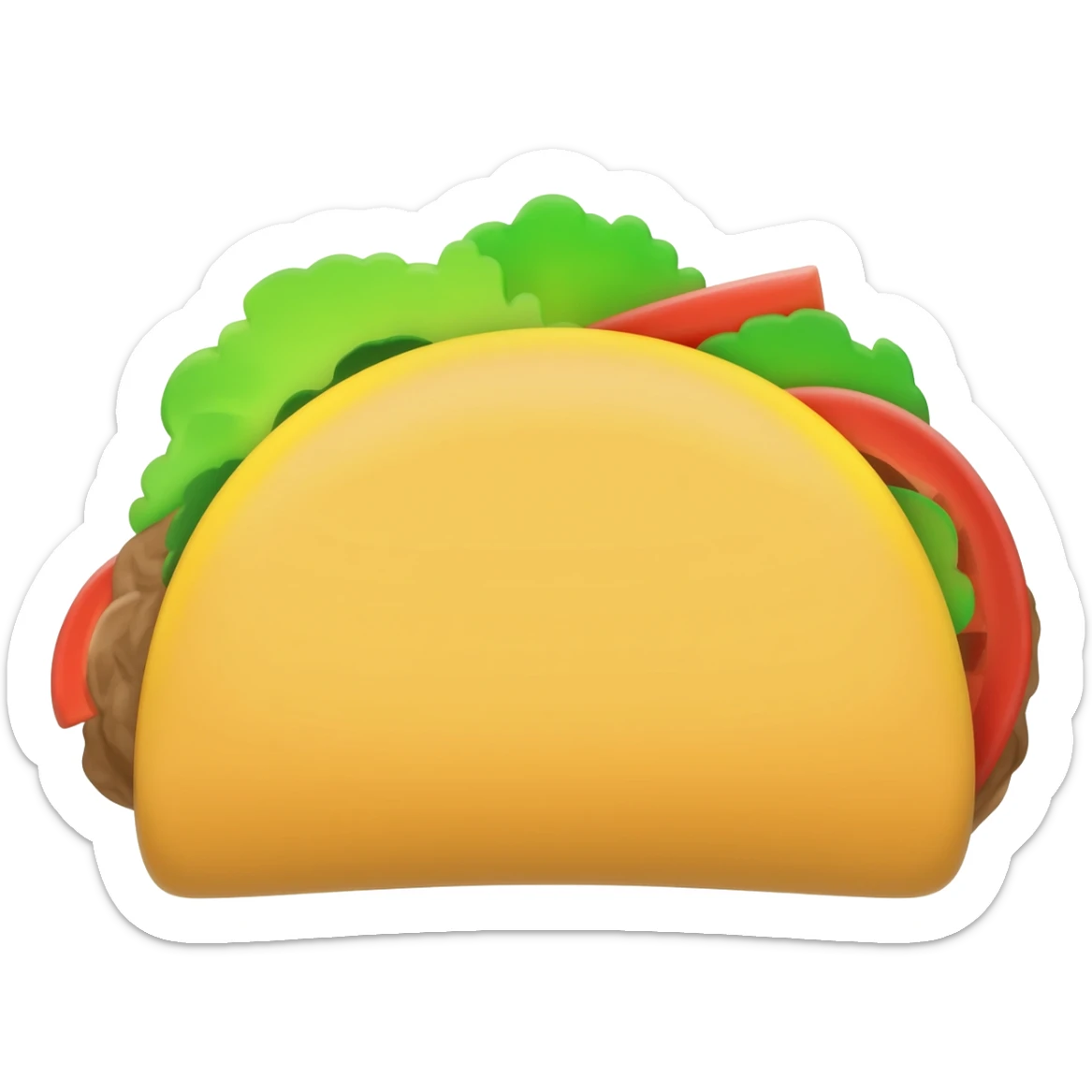 taco emoji ai sticker