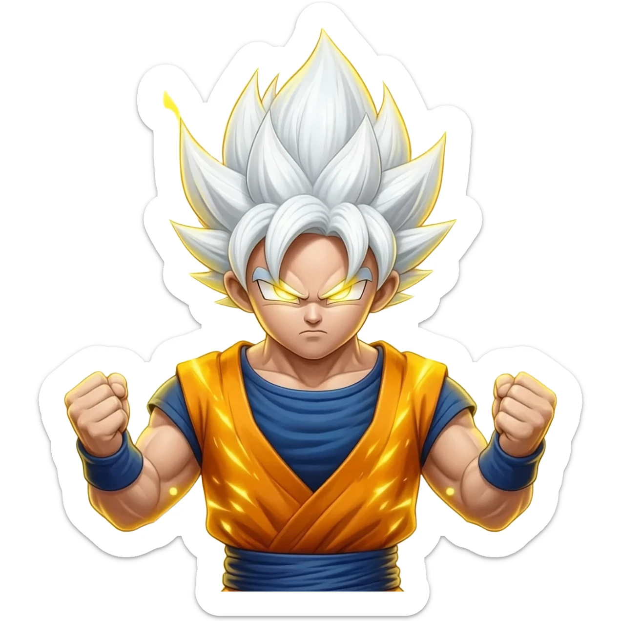 goku supersaiyan infinity sticker
