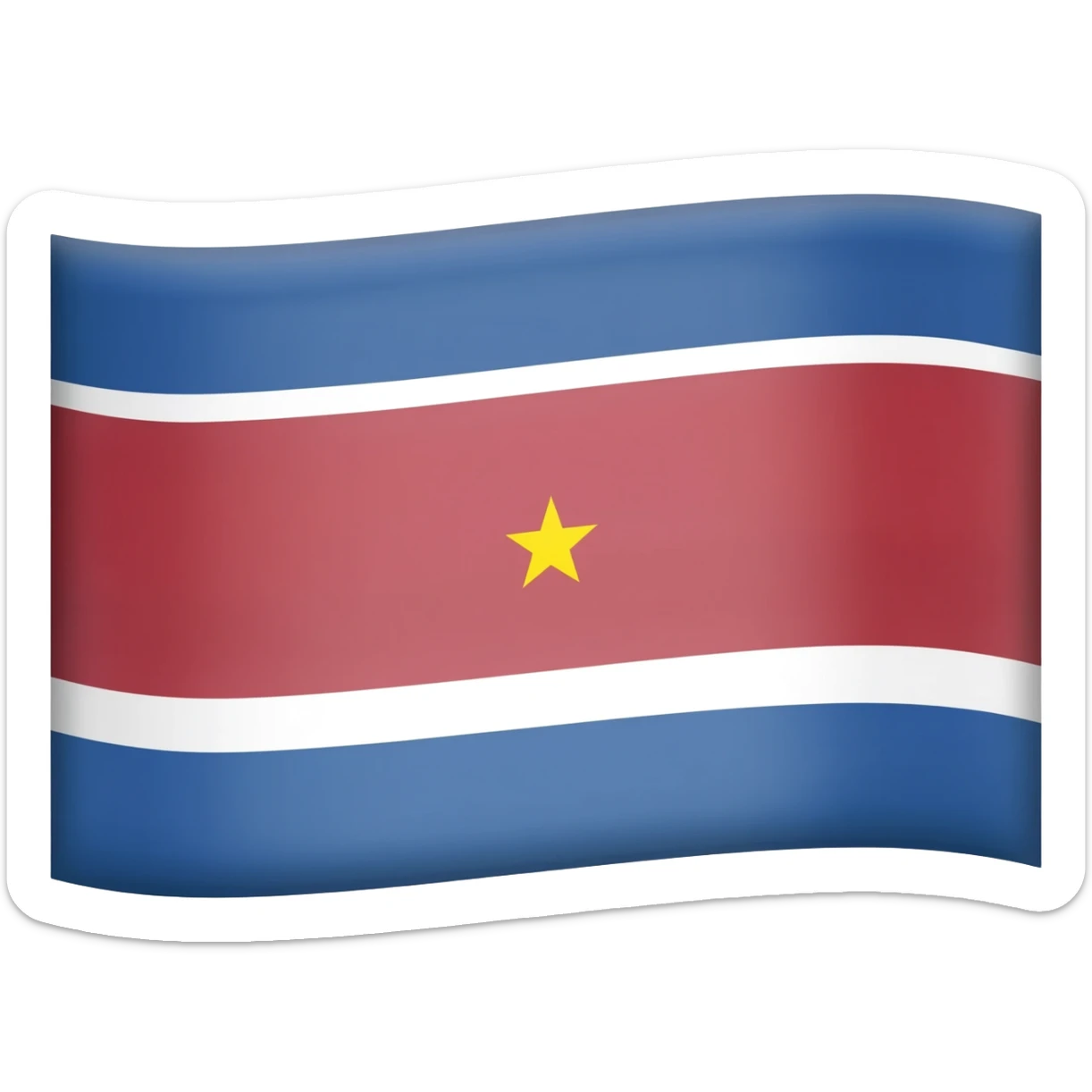 Yugoslavia emoji flag sticker