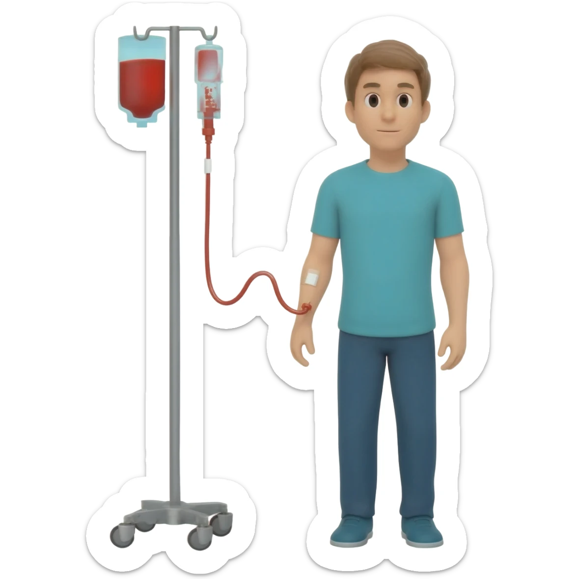 Blood Transfusion sticker