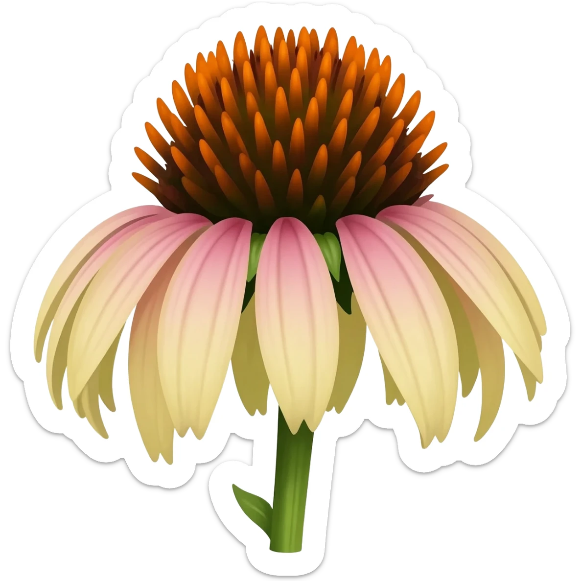 AI Bot named Echinacea sticker