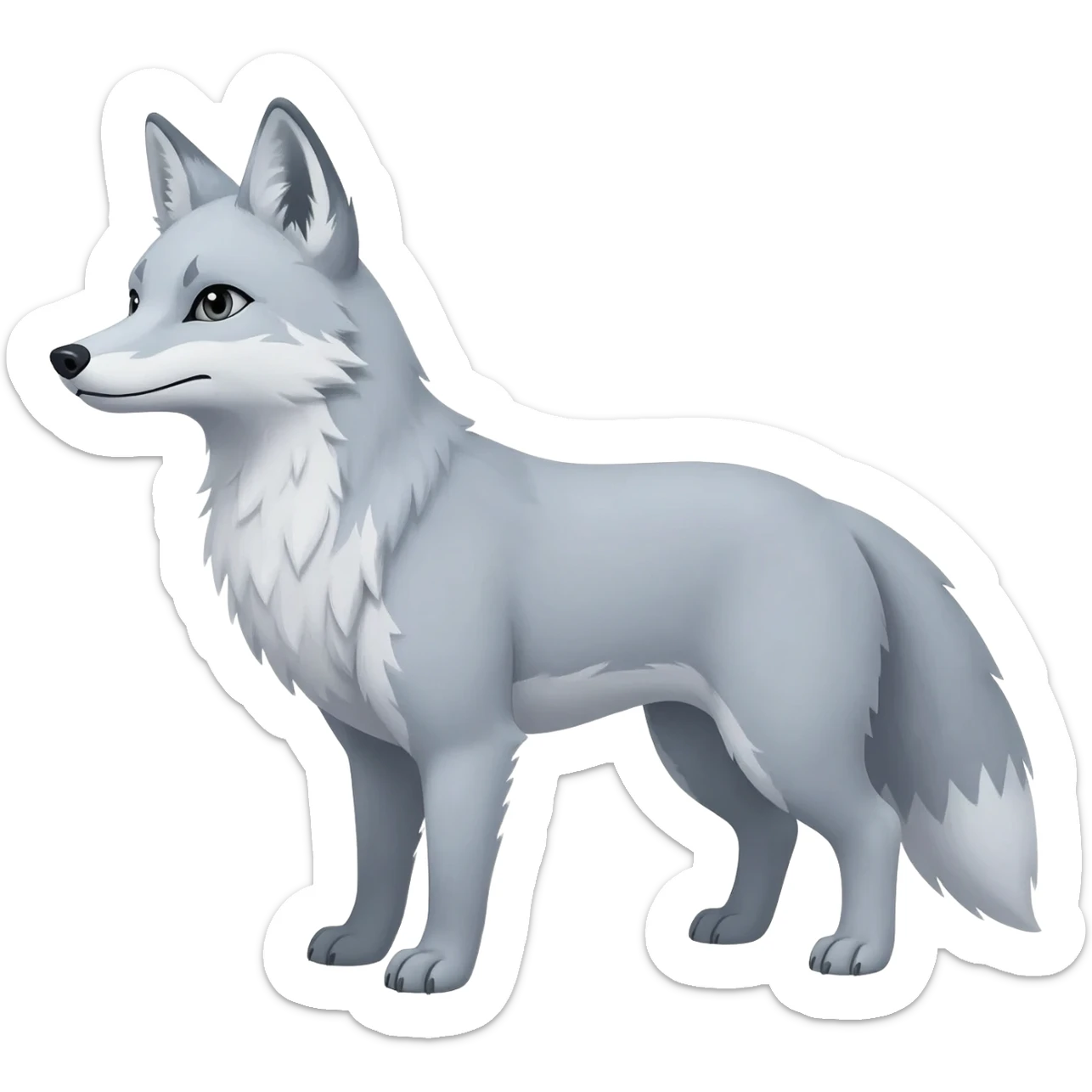 Silver Fox mutation  sticker